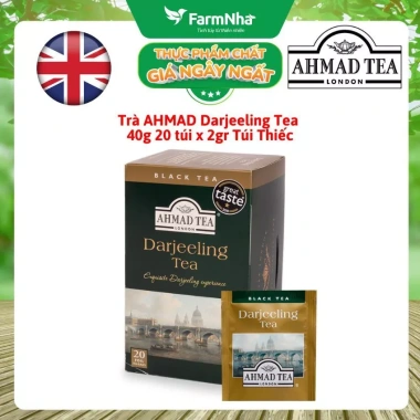 Trà AHMAD Black Tea - Trà đen Anh Quốc, giảm giá 51.000₫, hương thơm tinh tế 4 Trà AHMAD Black Tea - Trà đen Anh Quốc, giảm giá 51.000₫, hương thơm tinh tế 4