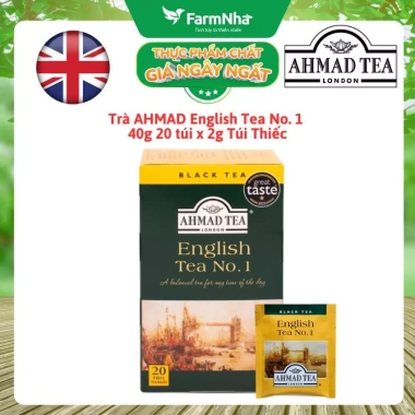 Trà AHMAD Black Tea - Trà đen Anh Quốc, giảm giá 51.000₫, hương thơm tinh tế