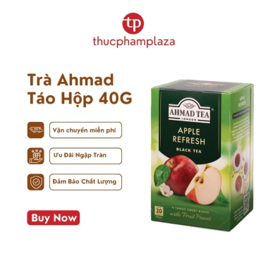 Trà AHMAD hương Táo 40g - 20 túi lọc, thơm ngon, giảm giá 17% chỉ 91.035₫