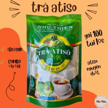 Trà Atiso Như Thiên 100 túi lọc cao cấp giải độc gan thơm ngon Đà Lạt 75.000 VND