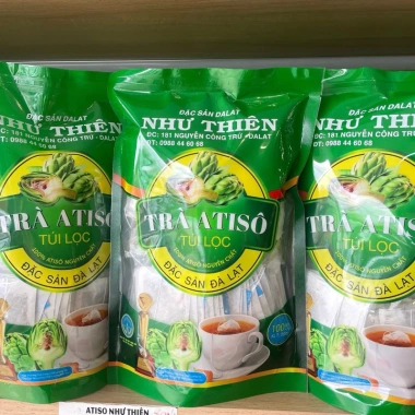 Trà Atiso Như Thiên 100 túi lọc cao cấp giải độc gan thơm ngon Đà Lạt 75.000 VND 2 Trà Atiso Như Thiên 100 túi lọc cao cấp giải độc gan thơm ngon Đà Lạt 75.000 VND 2