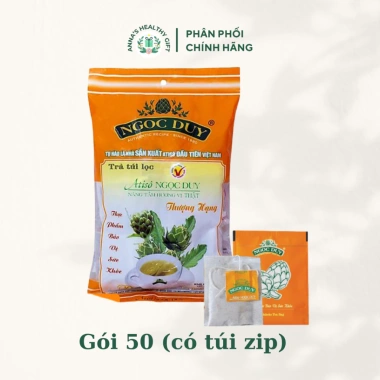 Trà Atiso Thượng Hạng Ngọc Duy - Túi Lọc Cao Cấp Chính Hãng Tiện Lợi Giá 120.000₫