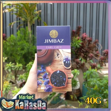 Trà Bá Tước JIMBAZ Nhập Khẩu Sri Lanka Hộp Giấy 20 Gói x 2g Giá 45.000 Hàng Tết 2.025