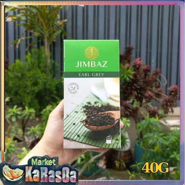 Trà Bá Tước JIMBAZ Nhập Khẩu Sri Lanka Hộp Giấy 20 Gói x 2g Giá 45.000 Hàng Tết 2.025
