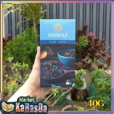 Trà Bá Tước JIMBAZ Nhập Khẩu Sri Lanka Hộp Giấy 20 Gói x 2g Giá 45.000 Hàng Tết 2.025