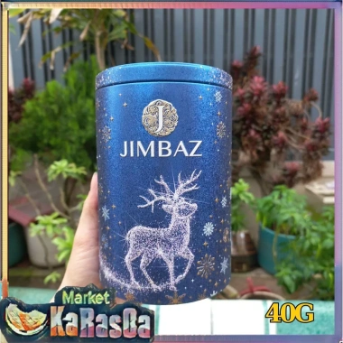 Trà Bá Tước JIMBAZ Nhập Khẩu Sri Lanka Hộp Thiếc 40g (20 gói x 2) - Hàng Tết 2.025 Giá Ưu Đãi 99.000₫