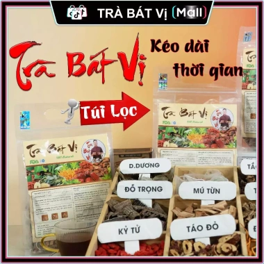 Trà Bát Vị 30 Gói - Bổ Thận, Mát Gan, Tăng Sinh Lực, Nâng Cao Sức Khỏe 275k 2