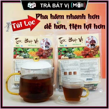 Trà Bát Vị 30 Gói - Bổ Thận, Mát Gan, Tăng Sinh Lực, Nâng Cao Sức Khỏe 275k 3
