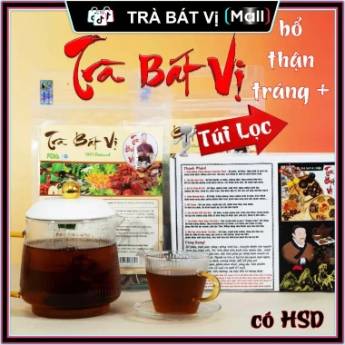 Trà Bát Vị 30 Gói - Bổ Thận, Mát Gan, Tăng Sinh Lực, Nâng Cao Sức Khỏe 275k 6