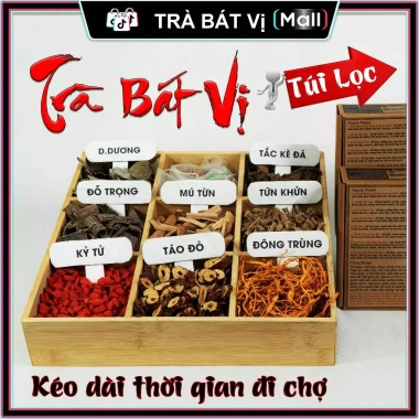 Trà Bát Vị 30 Gói - Bổ Thận, Mát Gan, Tăng Sinh Lực, Nâng Cao Sức Khỏe 275k 8