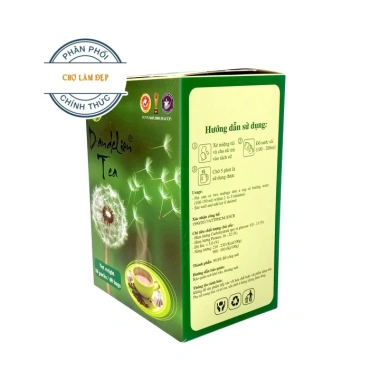 Trà Bồ Công Anh Cao Cấp P&K 40 Túi Lọc - Mát Gan, Giải Độc, Ngừa Ung Thư, Thanh Lọc - 95k