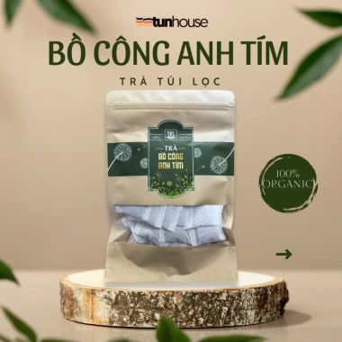 Trà Bồ Công Anh Tím Dream Farm Đà Lạt - Hộp 40 Túi Lọc Giá Ưu Đãi 190.000
