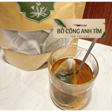 Trà Bồ Công Anh Tím Dream Farm Đà Lạt - Hộp 40 Túi Lọc Giá Ưu Đãi 190.000