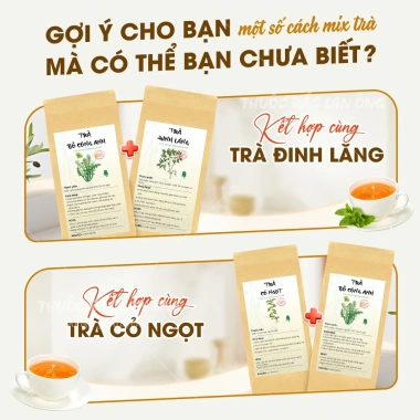 Trà bồ công anh túi lọc 30 tép x 3g - Lãn Ông, giảm còn 40.000đ, tăng sức đề kháng