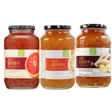 Trà Bưởi Mật Ong Cholocwon, Trà Quýt Jeju, Trà Gừng Mật Ong 1KG - Giá 168.996đ, giảm mạnh