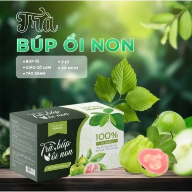 Trà Búp Ổi Non 50 Gói Giảm Cân Detox Thanh Lọc Cơ Thể, Hỗ Trợ Tiêu Hóa, Giá 48,000₫ 5