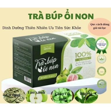 Trà Búp Ổi Non 50 Gói Giảm Cân Detox Thanh Lọc Cơ Thể, Hỗ Trợ Tiêu Hóa, Giá 48,000₫ 7