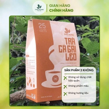 Trà Cà Gai Leo Thái Hưng - Hộp 25 Túi Lọc Thảo Mộc Nguyên Chất, Giá 47.300₫ 6