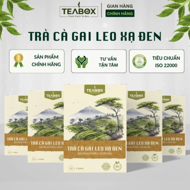 Trà Cà Gai Leo Xạ Đen Túi Lọc 30x3g - Mát Gan, Giải Độc Gan, Teabox 35.000đ