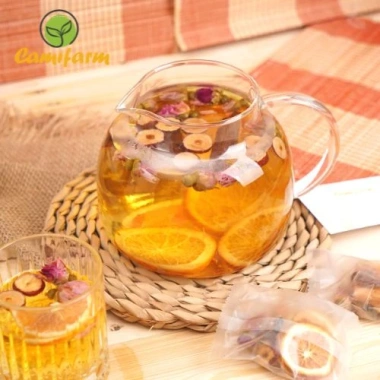 Trà Cam Quế Camifarm - Thanh lọc cơ thể, thơm miệng, giảm cân, tăng đề kháng