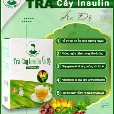 Trà Cây Insulin Ấn Độ - Giảm Cân, Kiểm Soát Đường Huyết, Giá 139k Khuyến Mãi 4