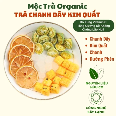 Trà Chanh Dây Kim Quất Đẹp Da Detox Mát Gan Thanh Nhiệt Cơ Thể - Giá 118.000đ (Giảm từ 147.500đ)
