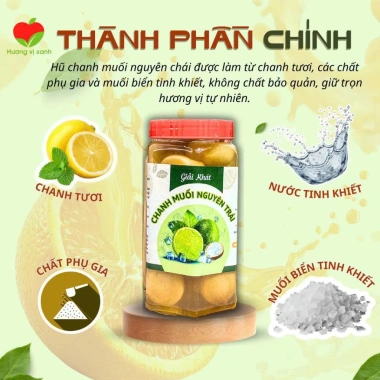 Trà Chanh Ủ Muối 12 Năm - Giải Khát, Giải Nhiệt, Giảm Cân, Bù Nước, Chanh Sành Xanh, Giá 31.360 2 Trà Chanh Ủ Muối 12 Năm - Giải Khát, Giải Nhiệt, Giảm Cân, Bù Nước, Chanh Sành Xanh, Giá 31.360 2