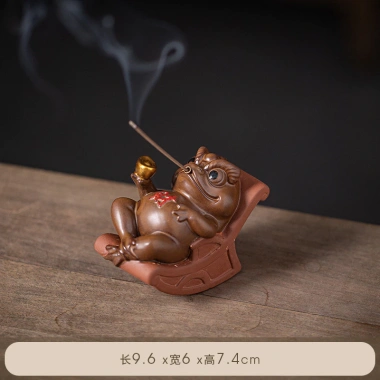 Trà cóc vàng Bộ trà sáng tạo Đồ trang trí thú cưng phụ kiện lễ trà đa năng cho bàn trà và máy tính 7 Trà cóc vàng Bộ trà sáng tạo Đồ trang trí thú cưng phụ kiện lễ trà đa năng cho bàn trà và máy tính 7