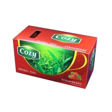 Trà Cozy Túi Lọc 20 Tép Đào, Hồng Trà, Vải, Dâu, Bạc Hà - Giá 44.650₫ 5