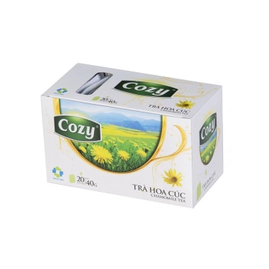 Trà Cozy Túi Lọc 20 Tép Đào, Hồng Trà, Vải, Dâu, Bạc Hà - Giá 44.650₫ 7