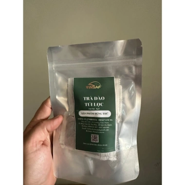 Trà Đào Túi Lọc 200gr VINSAF: Hương Đào Ngon, Giá ưu đãi 56.000đ, giảm 16.240đ 6
