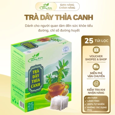 Trà Dây Thìa Canh Hỗ Trợ Ổn Định Đường Huyết, Tốt Cho Sức Khỏe, Giá 67.999 VND