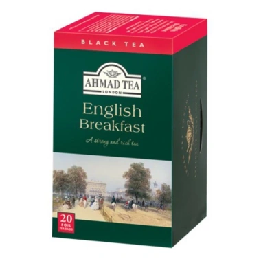 Trà Đen AHMAD English Breakfast Túi Lọc 2gr - Bao Thiếc, Giá ưu đãi 27.000 VND