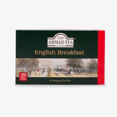 Trà Đen AHMAD English Breakfast Túi Lọc 2gr - Bao Thiếc, Giá ưu đãi 27.000 VND