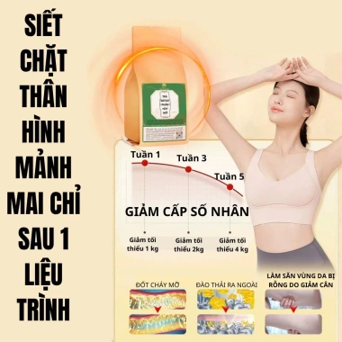 Trà detox giảm cân Fengcha - Chuyển hoá mỡ thừa, làm mềm mô mỡ, đào thải an toàn, không mệt mỏi, 30 lọc, giá 275.000 6