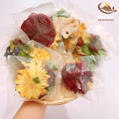 Trà Detox Mix Trái Cây và Hoa Lá Pha Đin Điện Biên 30 Gói - Giá 355.000 VNĐ