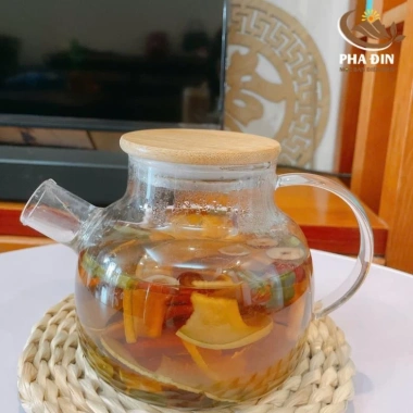 Trà Detox Mix Trái Cây và Hoa Lá Pha Đin Điện Biên 30 Gói - Giá 355.000 VNĐ