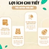 Trà Detox Thải Mỡ Giảm Cân THẦY THUỐC LANG CƯỜNG: Thải Bụng, Đùi, Tay, Nội Tạng Giá 198.000 VNĐ 3