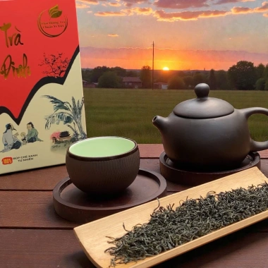 Trà Đinh Nón Loại 1 - Trà Đặc Sản Thái Nguyên THTea, Giá Ưu Đãi 247.500 VND