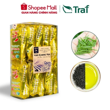 Trà Đinh Thái Nguyên Hảo Hạng 200g - Vạn Khang Trà, Rất Thơm Ngon, Nước Xanh, Hậu Ngọt Sâu, Giá 340.000đ