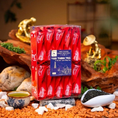 Trà Đinh Thái Nguyên Thượng Hạng 200g Hộp Mica Nước Xanh, Hậu Ngọt Sâu, Giá 600k