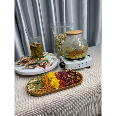 Trà Đông Trùng 7 Vị - Thanh Lọc Cơ Thể, Bổ Khí Huyết, Dễ Uống, Giá 30.000₫