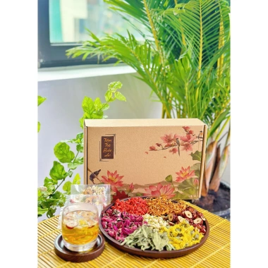 Trà Đông Trùng Hạ Thảo 7 Vị Thảo Mộc Giảm Cân Đẹp Da Chống Lão Hóa Dễ Ngủ Giá Ưu Đãi 77.000 VND 4