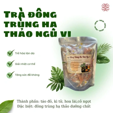 Trà Đông Trùng Hạ Thảo Ngũ Vị 25 Túi - Giá 150.000, Tăng Sức Đề Kháng, Hỗ Trợ Sức Khỏe 2