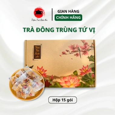 Trà Đông Trùng Hạ Thảo Tứ Vị - Bồi Bổ Sức Khỏe, Đẹp Da, Chống Lão Hóa, An Thần, Ngủ Ngon - Giá chỉ 91.200₫ 10