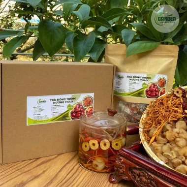 Trà Đông Trùng Hương Thảo 30 gói - Tặng Hạt Chia Bổ Khí Huyết, Ngủ Ngon, Tăng Đề Kháng - Giá chỉ 115.000 VNĐ
