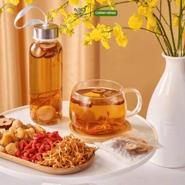 Trà đông trùng tứ vị - Bồi bổ sức khỏe, an thần, ngủ ngon - Chỉ 169k (giá gốc 214.630₫)