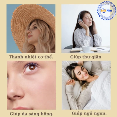 Trà Đông Trùng Tứ Vị (Đông Trùng Hạ Thảo, Táo Đỏ, Kỷ Tử, Long Nhãn) - Hộp 10/20/30 gói kèm bình hoặc túi lọc - Giảm giá đặc biệt