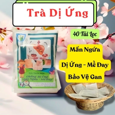 Trà Đông Y Việt 40 Túi - Giảm Dị Ứng, Mẩn Ngứa, Mề Đay, Giá Khuyến Mãi 95.000đ