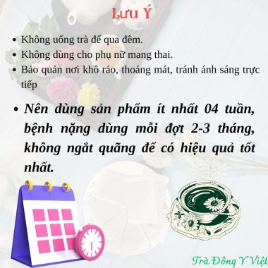 Trà Đông Y Việt 40 Túi - Giảm Dị Ứng, Mẩn Ngứa, Mề Đay, Giá Khuyến Mãi 95.000đ